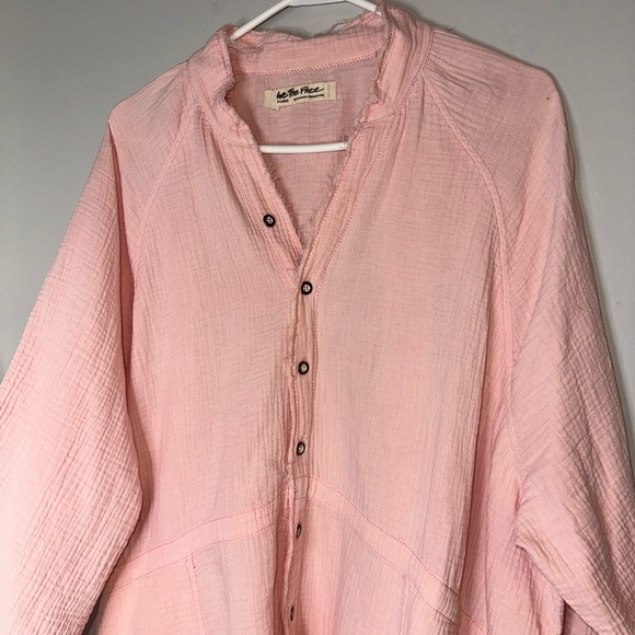 We the Free Summer Daydream Pink Tunic With Pockets Size X-LARGE - Picture 7 of 10